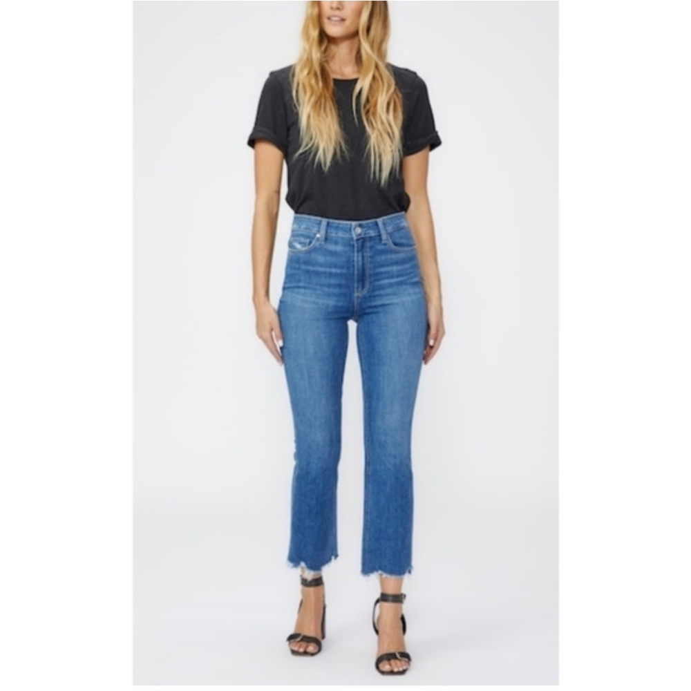 NWT Paige Claudine High Rise Ankle Flare Size: 32